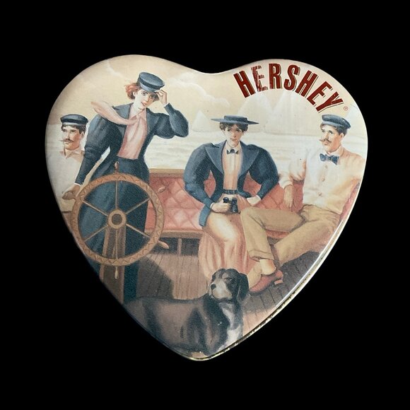 Hershey Heart Shaped Collector Tin - Picture 1 of 4